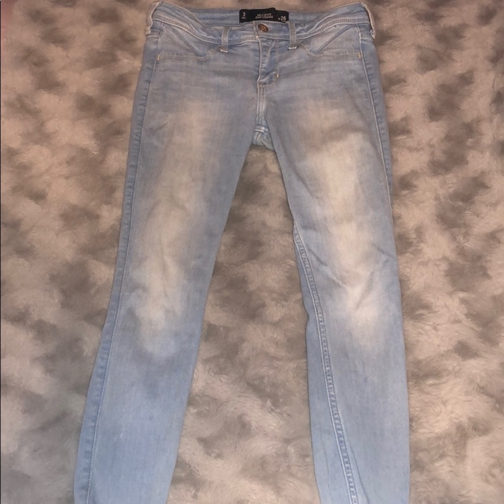 Hollister light wash Jeans size 3
